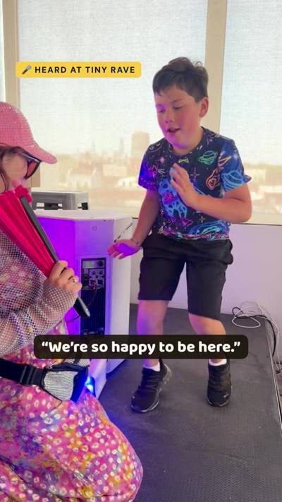 Video: parents at Tiny Rave